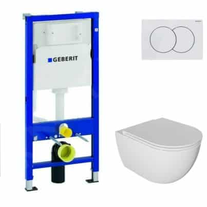 kit complet geberit up320 avec wc suspendu