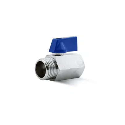 Mini vanne bleu 1/2 MF