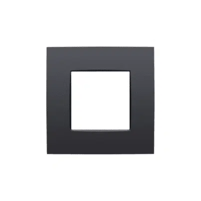 Plaque simple Niko Anthracite (133-76100)