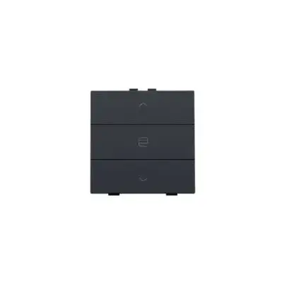 Commande de moteur volet, sore ou rideau anthracite Niko Home Control (122-51033)